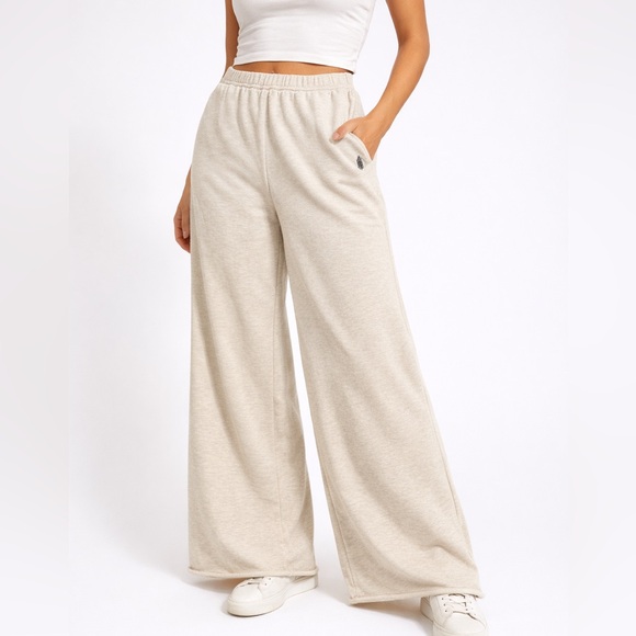 FP Movement by Free People Pants - Free People x FP Movement For The Win Wide Leg Sweatpants size Small gray